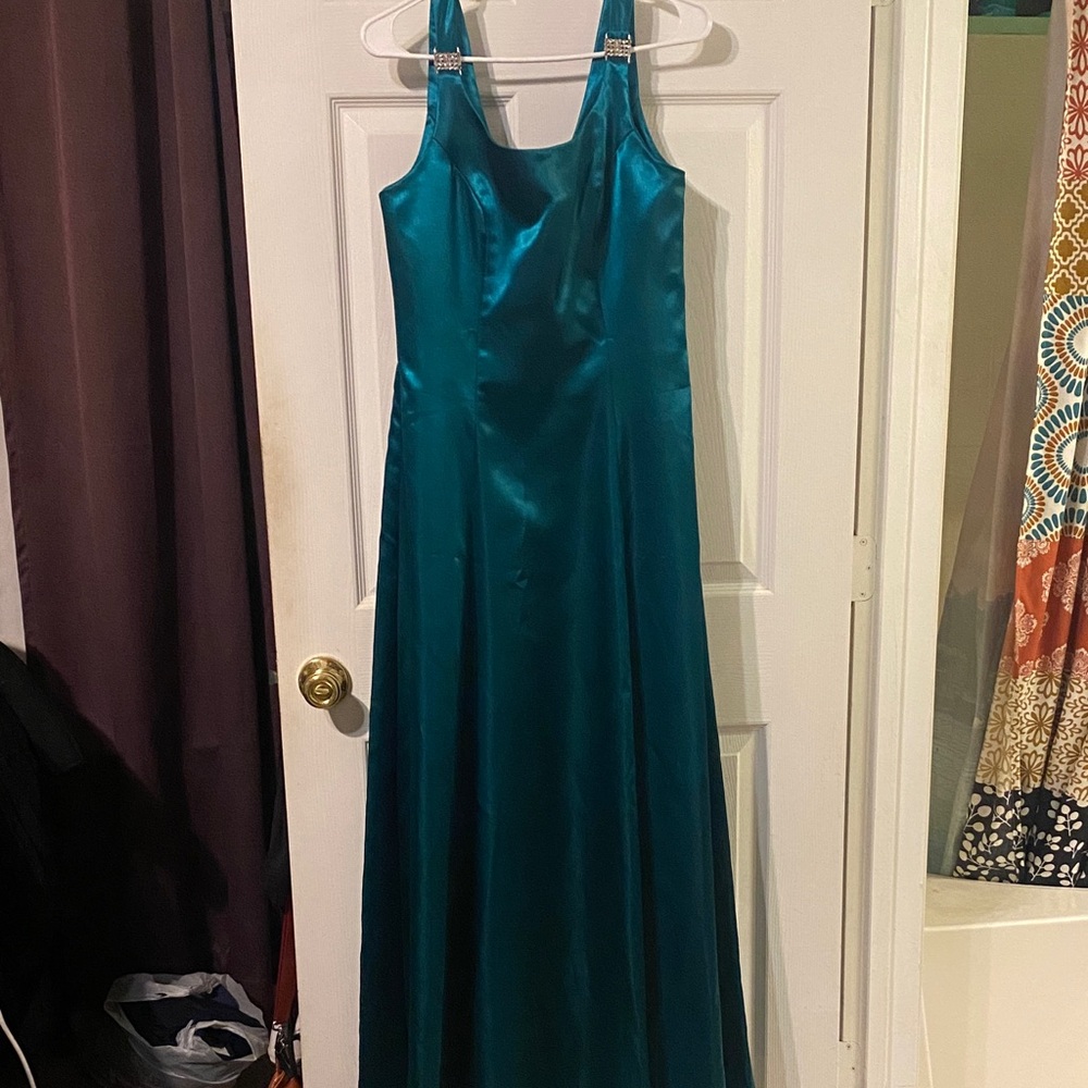 Jordan Teal Maxi Dress